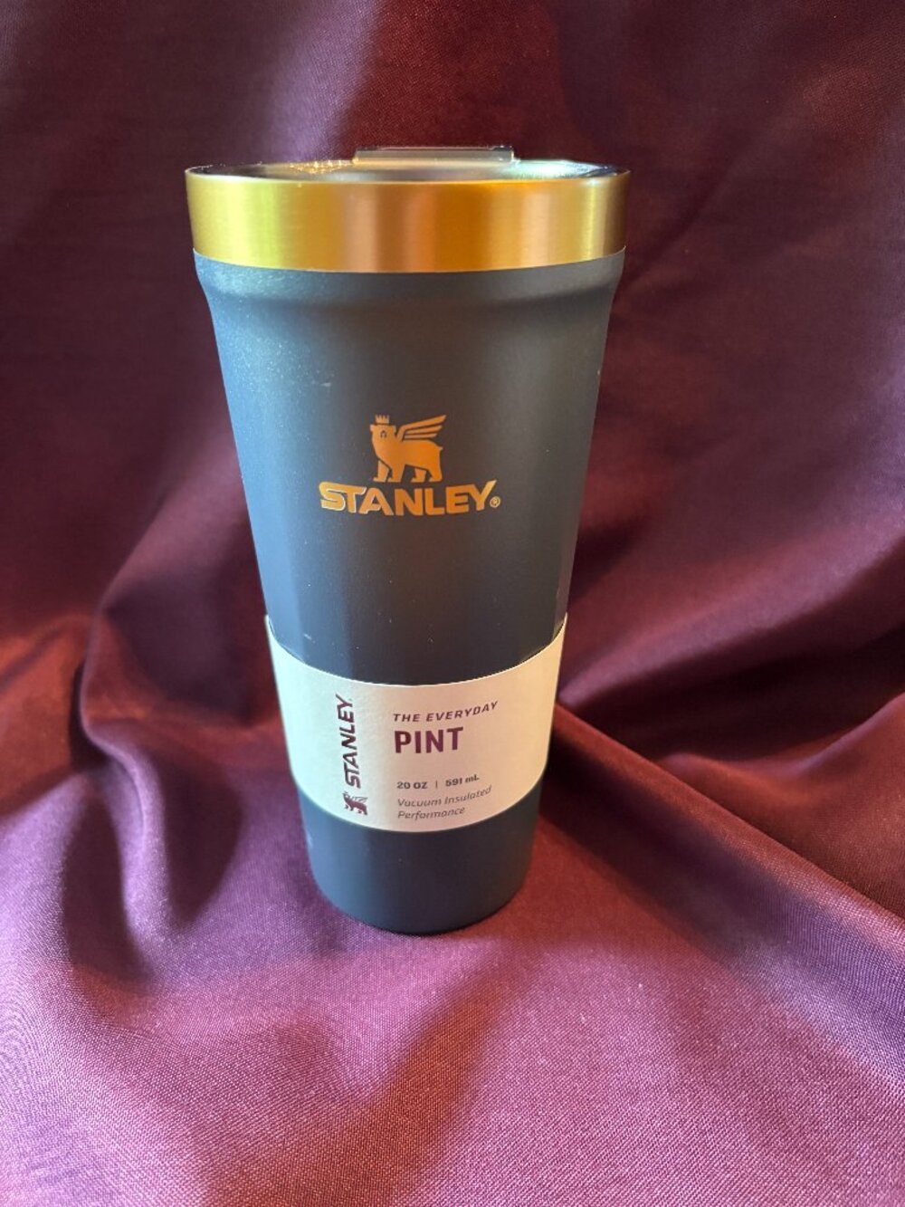 Stanley The Everyday Pint 20 oz Twilight + Gold PVD NWT